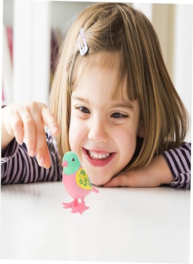 acrown Cute Animal Toys for Kids Sensory Worm Animal Wind up Colorful Toy Insect Figurines for Boys and Girls Multicolor (Bird) - Image 4